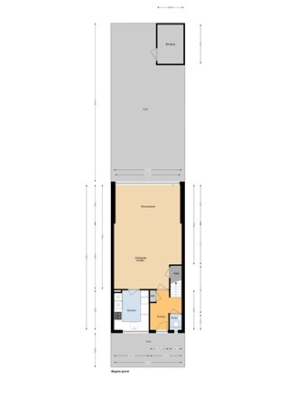 Floorplan - Mijndenhof 16, 1106 GM Amsterdam